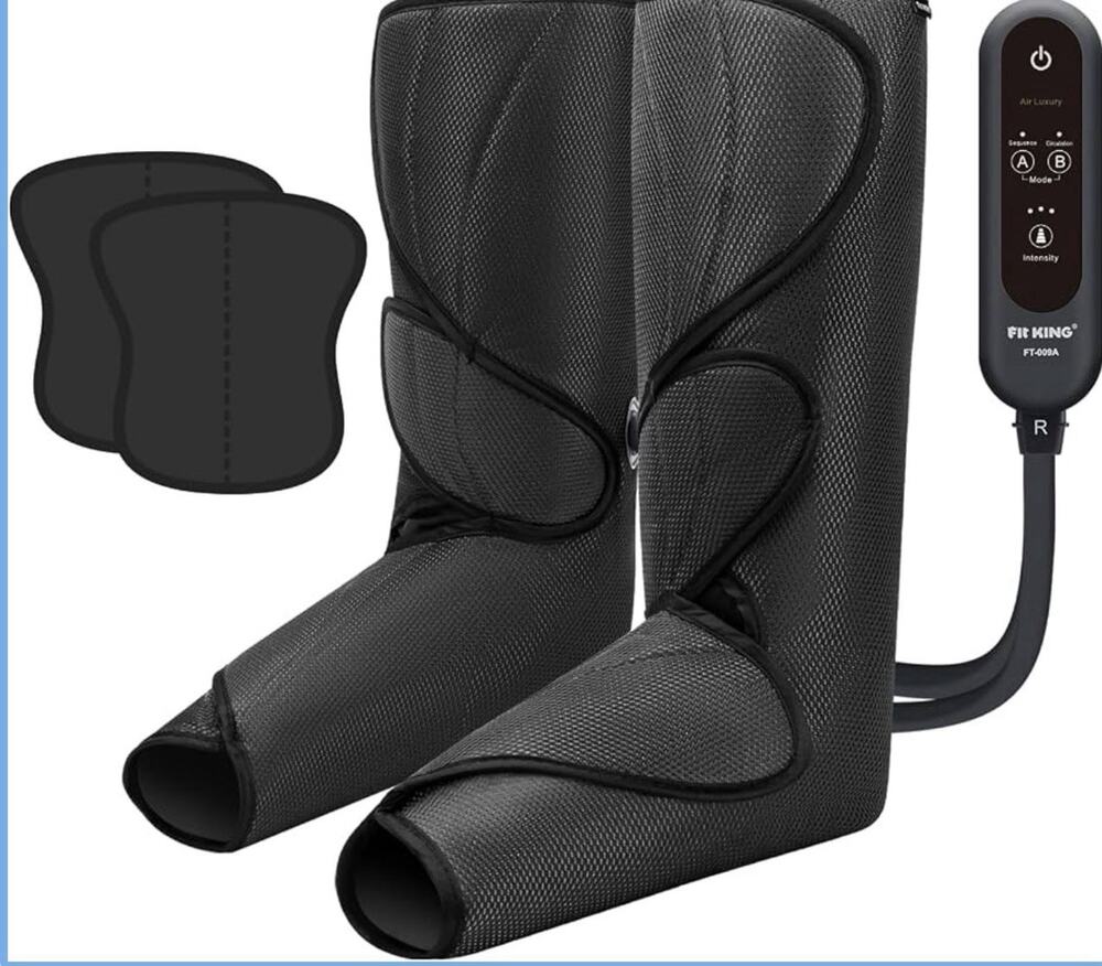NWT Fit King Model #FT-009A Leg Messager Relax Therapy Circulation Massage Gift